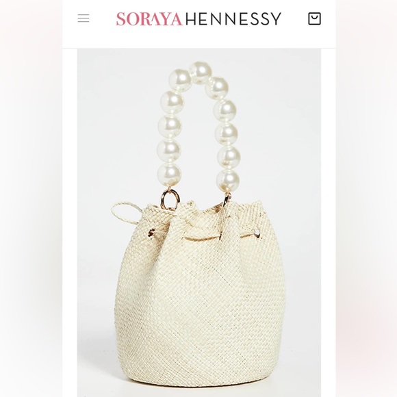 Straw bucket bag - Picture 3 of 8